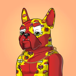 Bohemian Bulldog #7671