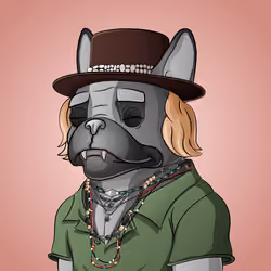 Bohemian Bulldog #3532
