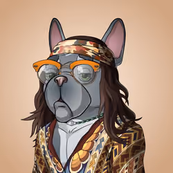 Bohemian Bulldog #2255