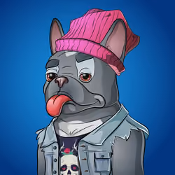 Bohemian Bulldog #1443