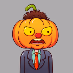 Bored Pumkins #1443