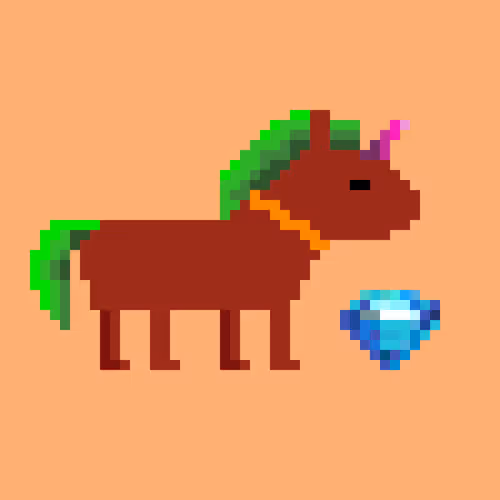 Pixel Pony Hornstars