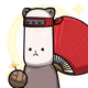 6886