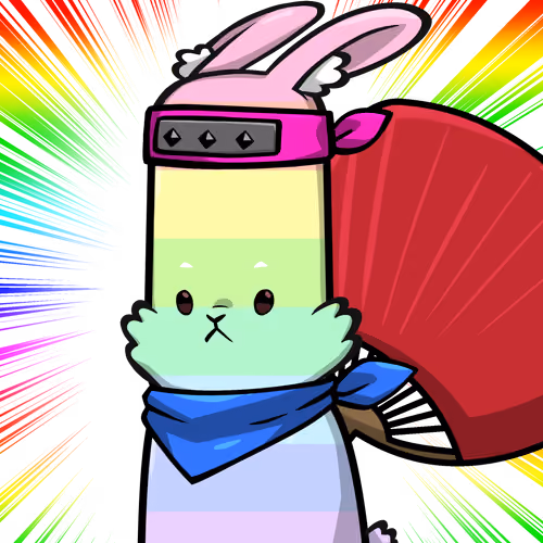 Luna-Rainbow animal #01631