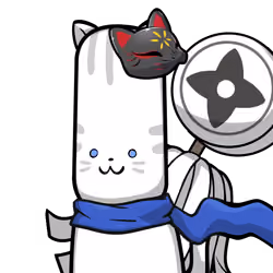 White cat-Origin #10017