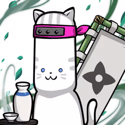 White cat-Origin #04698