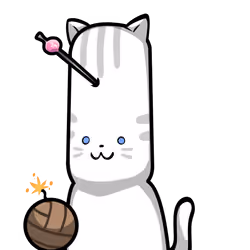 White cat-Origin #08455
