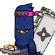 7633