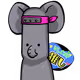 6853