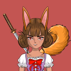 Kitsune #4018