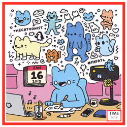 Blue Cat, 2015 by Colin Egan