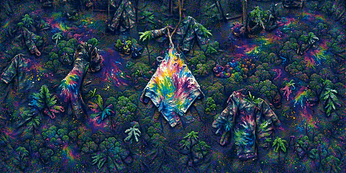 TIE DIE RAINFOREST