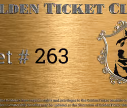Golden Ticket Club #263
