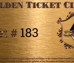 Golden Ticket Club #183