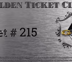 Golden Ticket Club #215