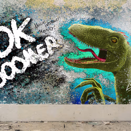 StreetArt Series #03 OK Boomer