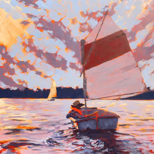 SMALL SAILBOAT