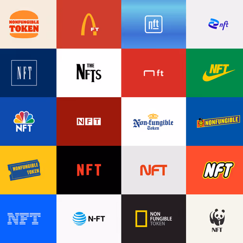 Famous NFT Logos, Part 01