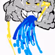 Storm,  Digital ART made during Covid-19 lockdown march 2020