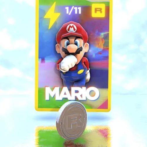 SUPER MARIO CARD.