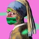 The Girl With The ETH Earring
