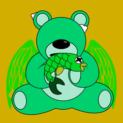 UNMASKED BEVOL. (SEE NO EVOL RARE BEAR)  