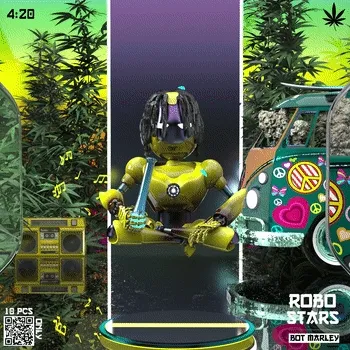 Bot Marley | Robo Stars | Collectible Toy #3