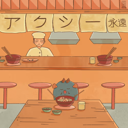 Axie In Ramen Shop