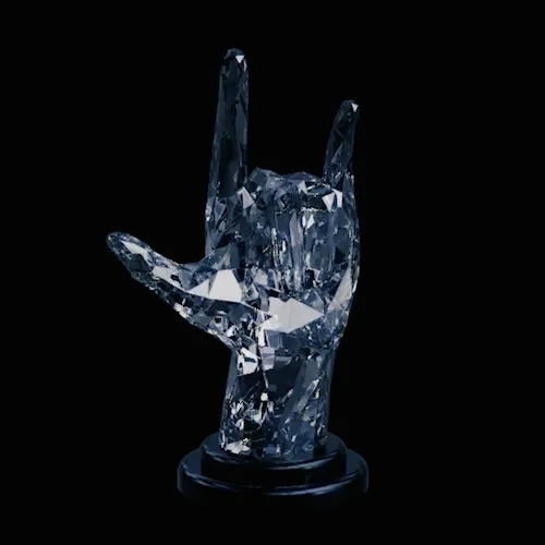 ROCKING DIAMOND HAND