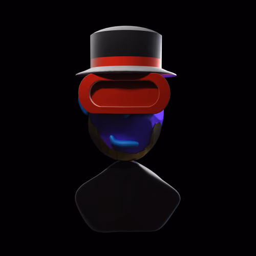 One of first punk heads in 3D(#015)