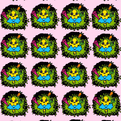 GOODLUMS® ACID WALLPAPER *RARE* 1999 Edition (Limited to: 1/6)