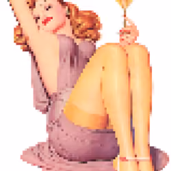Pixelated Pin-up No. 1