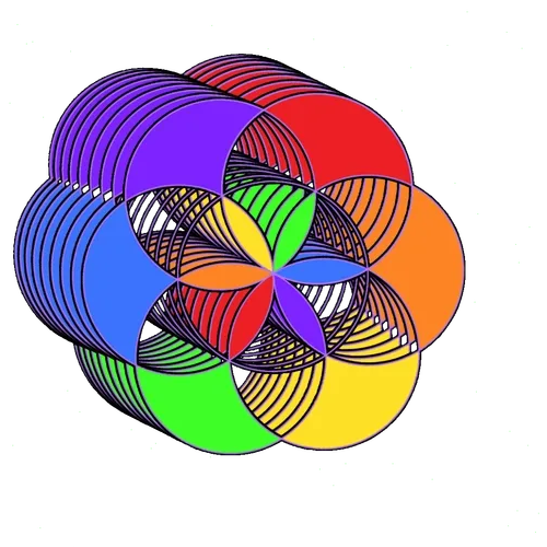 Chakra Flower    @)-;--