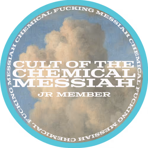chemical fucking messiah jr member badge 