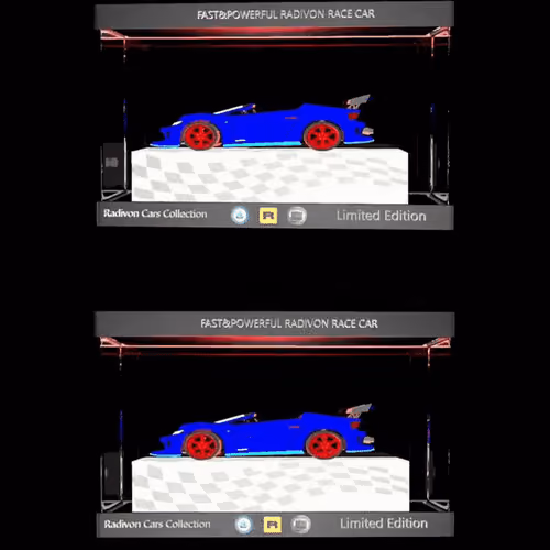 FAST&POWERFUL RACE CAR