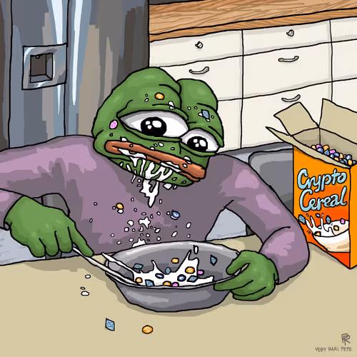 Pepe's breakfast.