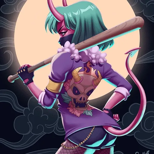 Demon Gangster Girl