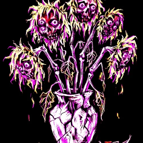 Withered Sunflowers