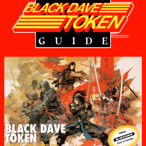 Black Dave Token Strategy Guide
