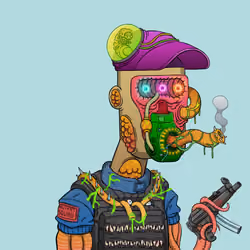 MUTANT PUNKS CITY #2069