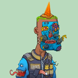 MUTANT PUNKS CITY #2477