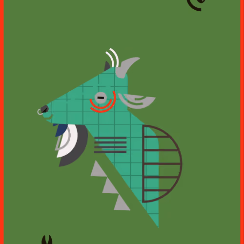 Happy Goat #1713