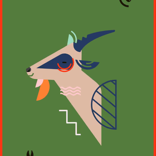 Happy Goat #562