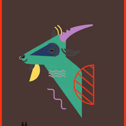 Happy Goat #653