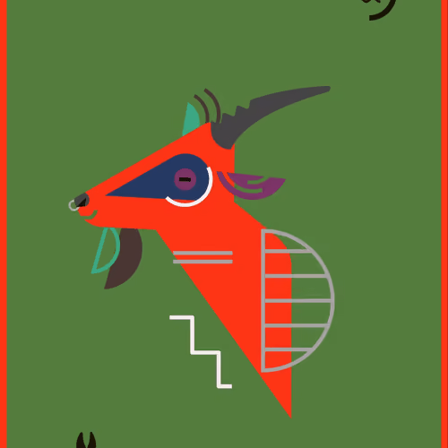 Happy Goat #1070
