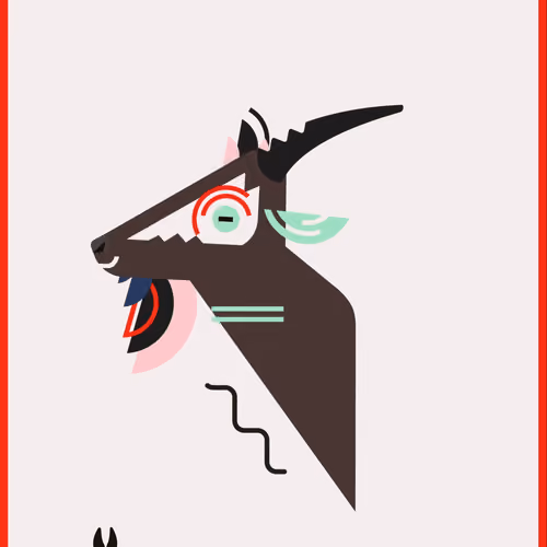 Happy Goat #1437