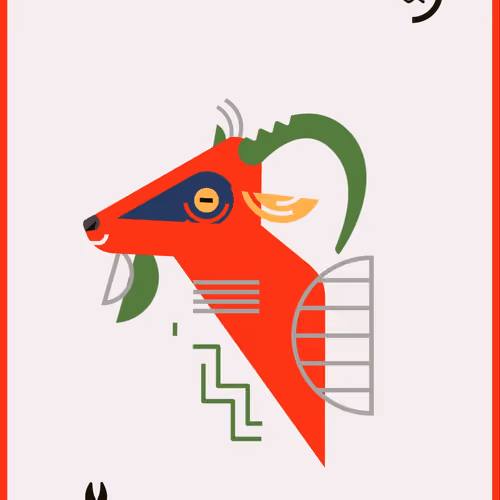 Happy Goat #1379