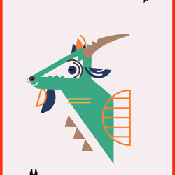 Happy Goat #1667
