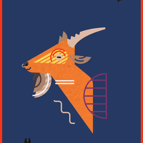 Happy Goat #689