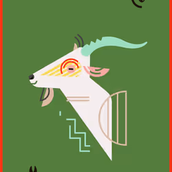 Happy Goat #915